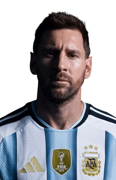 ลิโอเนล เมสซีสวมเสื้ออาร์เจนตินาในการถ่ายภาพฟุตบอลโลก 2026